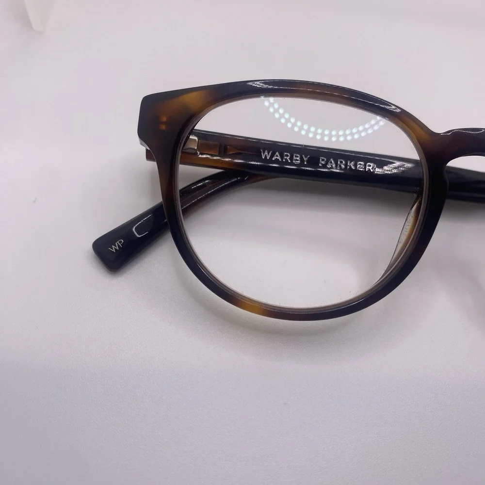 Warby Parker Eyeglasses FRAMES ONLY Percey M 291 48-20-140 Brown Tortoise 599